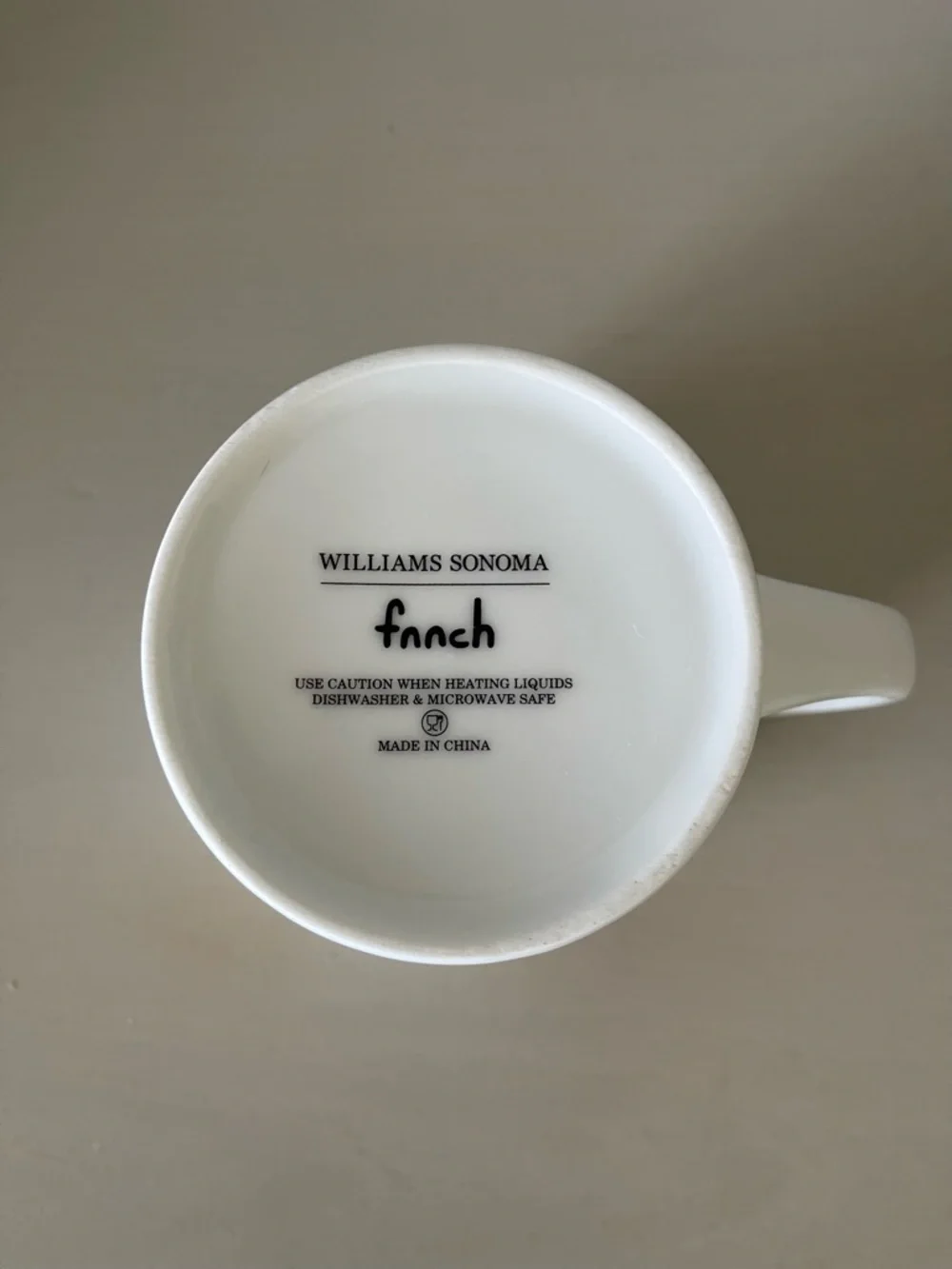 Williams-Sonoma FNNCH 14 oz Honey Bear Mug, 